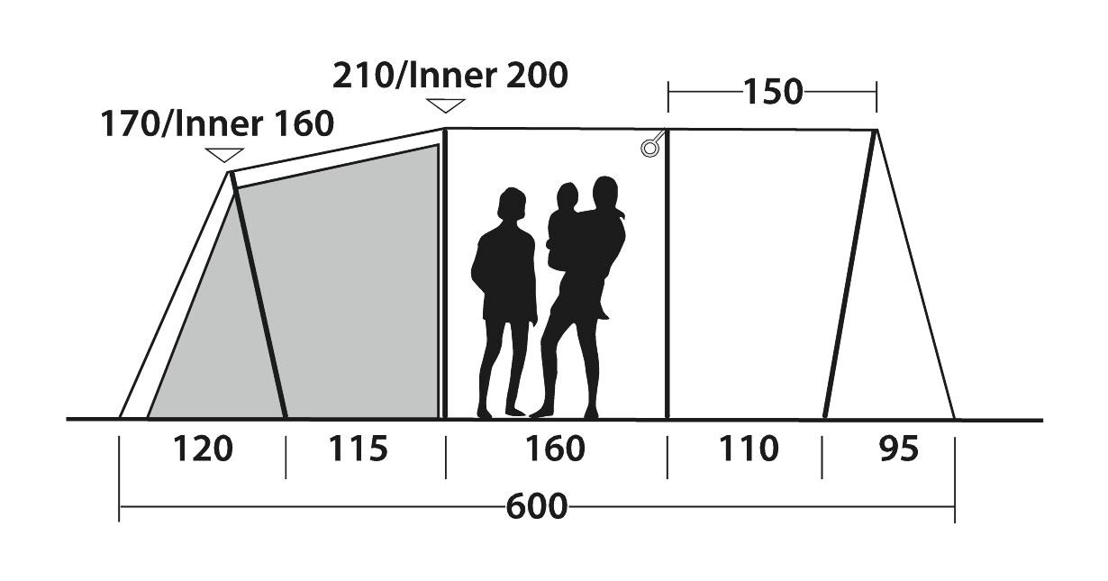 Outwell Rockwell 6  12