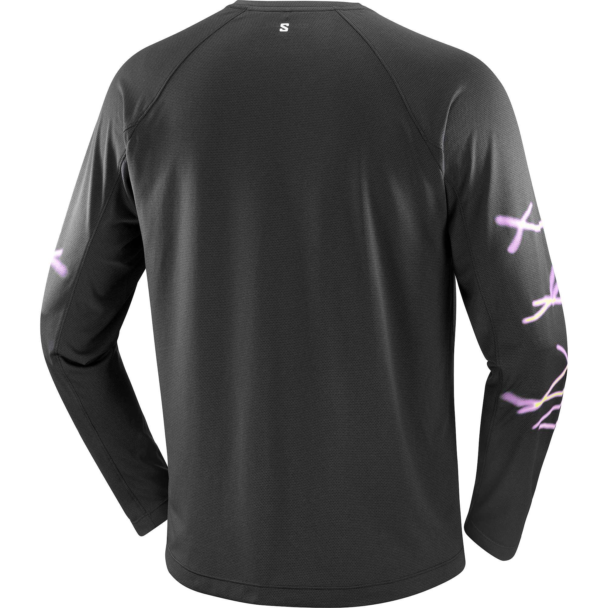 Salomon Men's Shakeout Core Long Sleeve Graph Musta 03