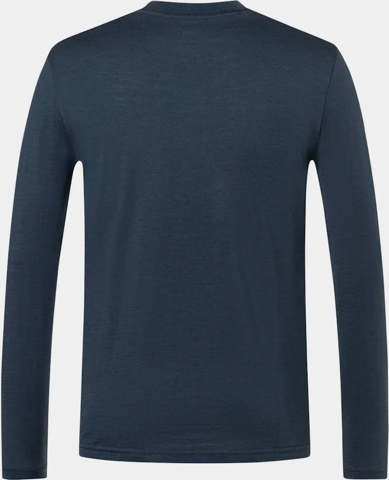 Supernatural Men's Lil Anchor Bio Long Sleeve Blueberry 04