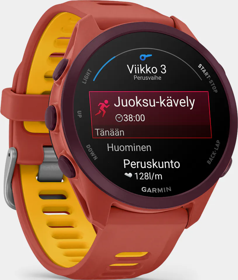 Garmin Forerunner 170 Music Red Pink/Mango 07