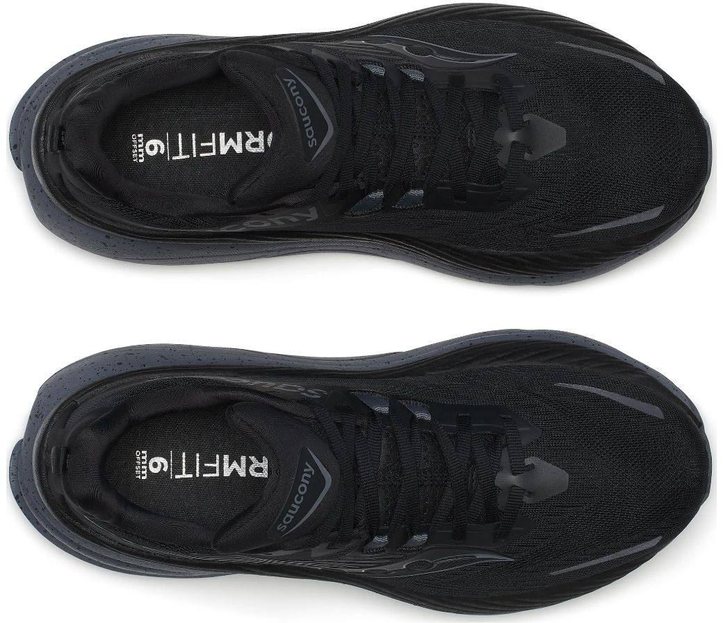 Saucony Hurricane 24 Musta / Harmaa 03