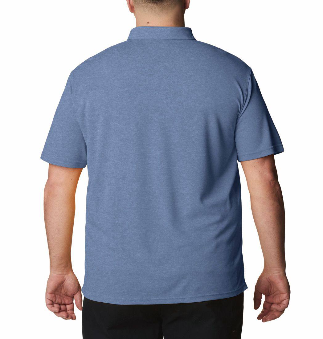 Columbia Men's Nelson Point Polo Big Dark Mountain 05