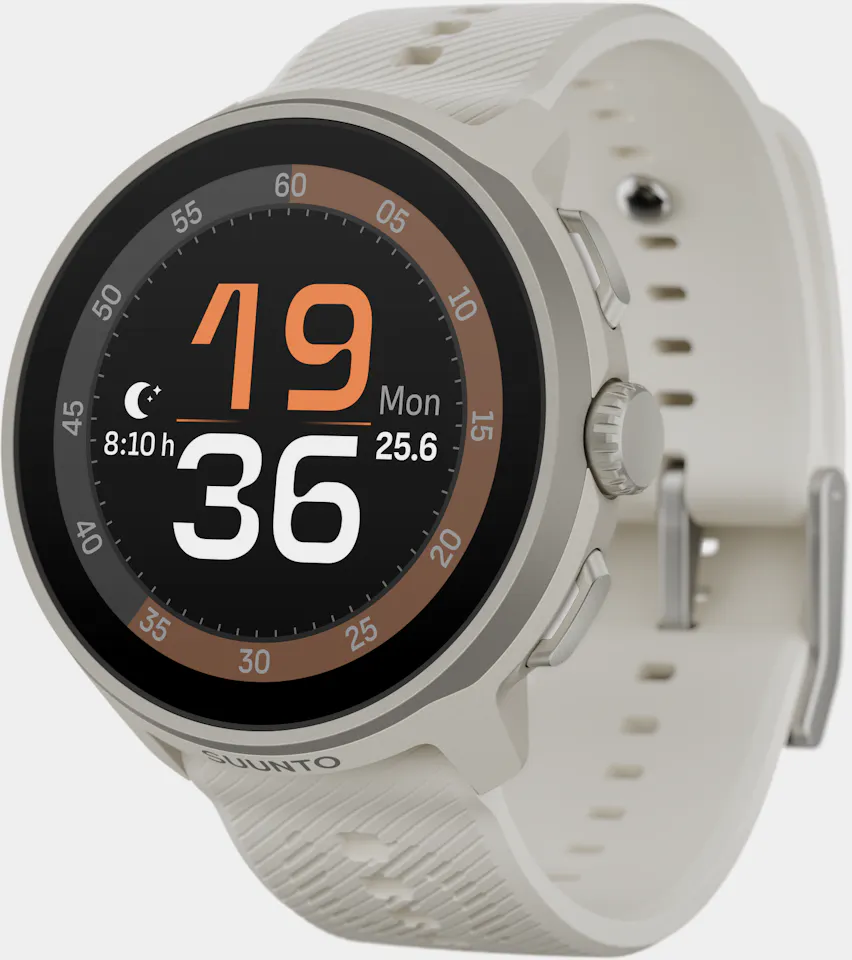Suunto Run Frost Grey With Silicon Strap 01