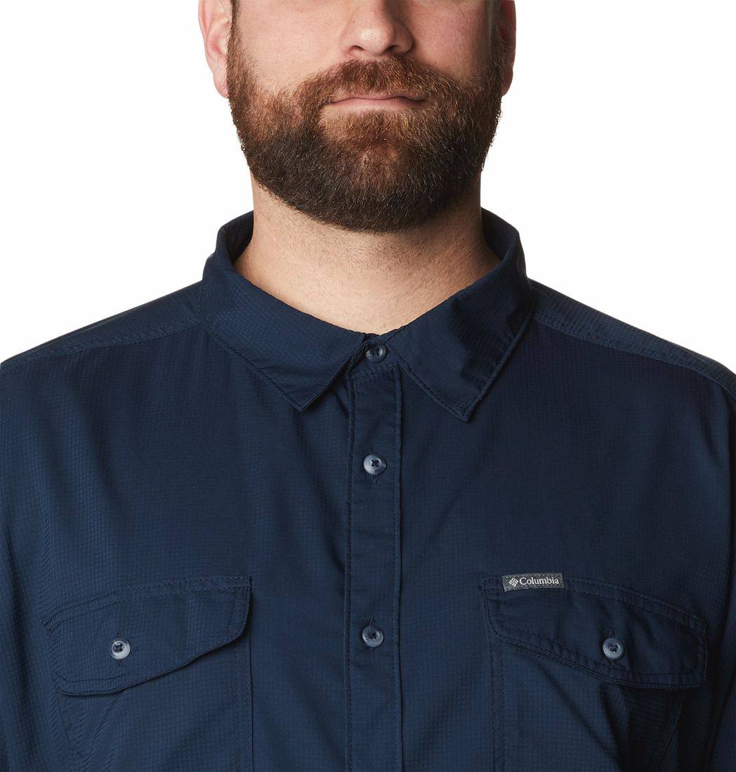 Columbia Men's Utility II Solid Short Sleeve Big Navy 03