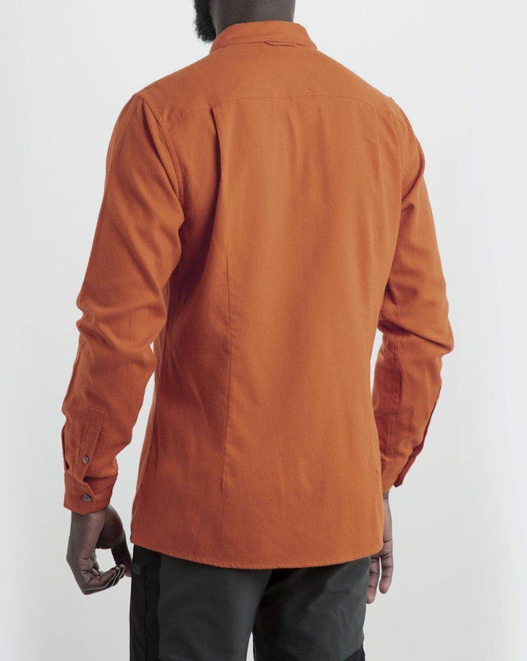 Lundhags Men's Ekren Solid LS Shirt Amber 05