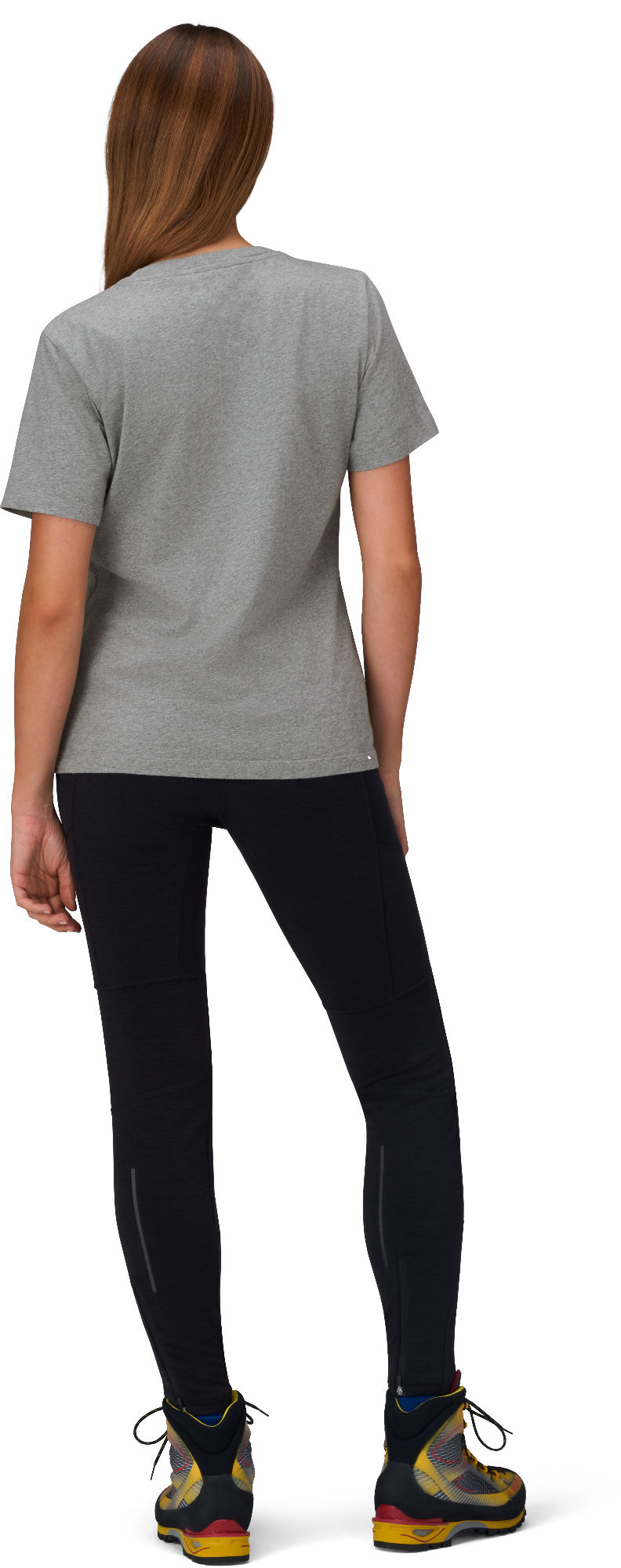Norrøna Women's F29 Cotton Viking Patch Tee Light grey 02