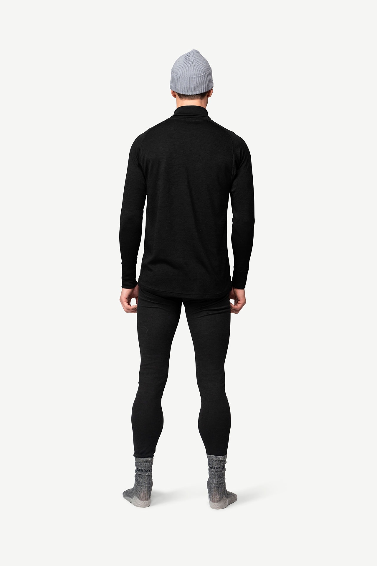 Devold Lämmin setti ulkoiluun miehille Black 14