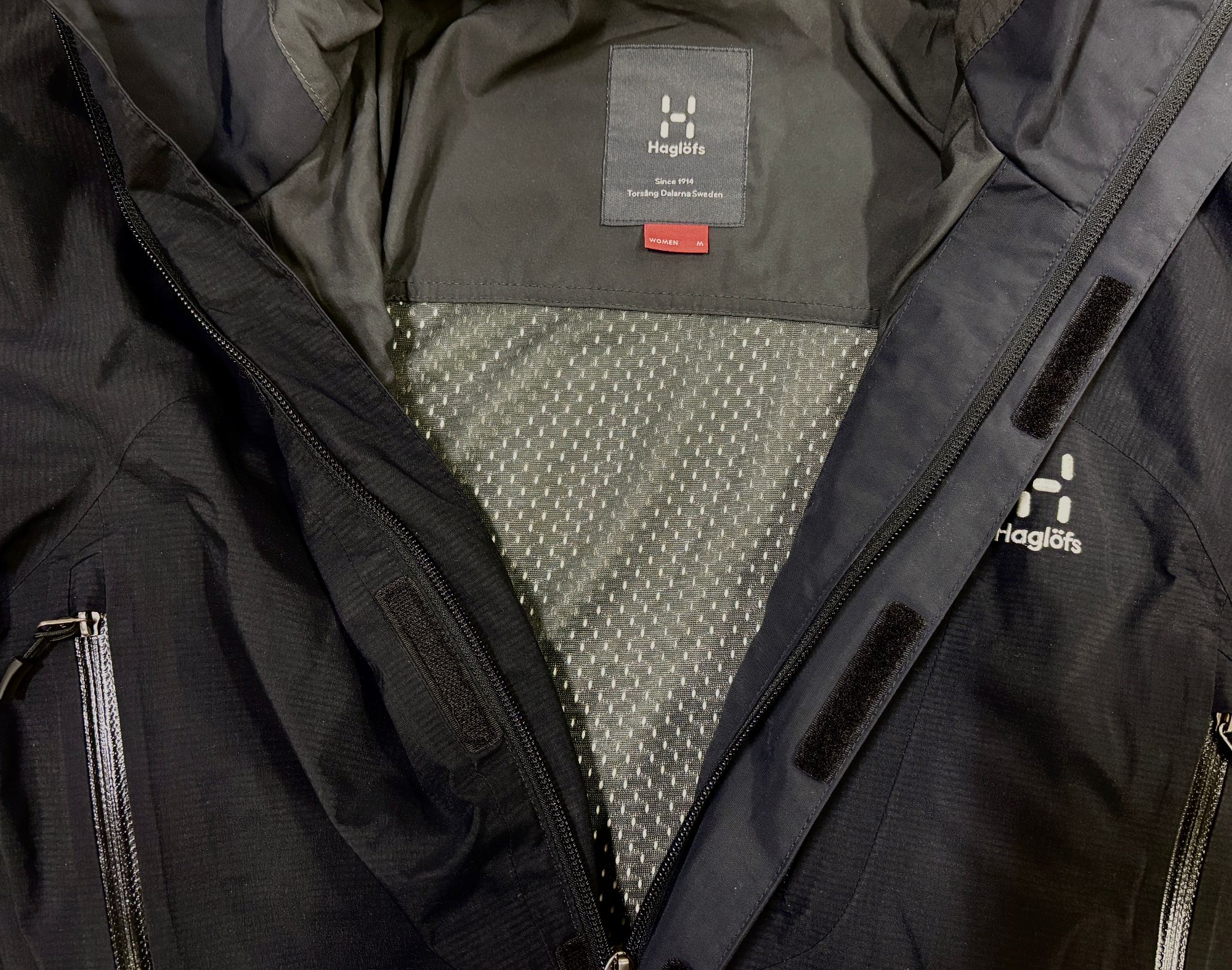 Haglöfs Astral GTX Jacket Women M Black (Second Hand) Black 03