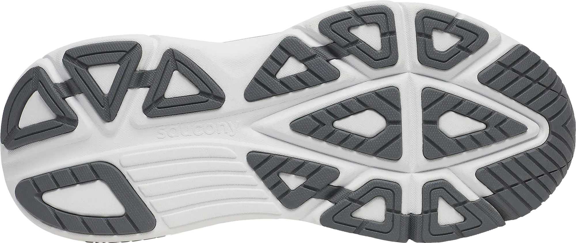 Saucony Men's Guide 19 X-wide Musta / Hopea 02