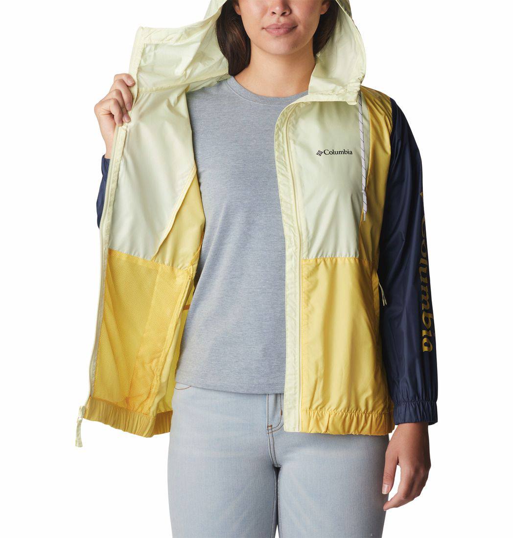 Columbia Women's Lily Basin Jacket Keltainen/Sininen 03