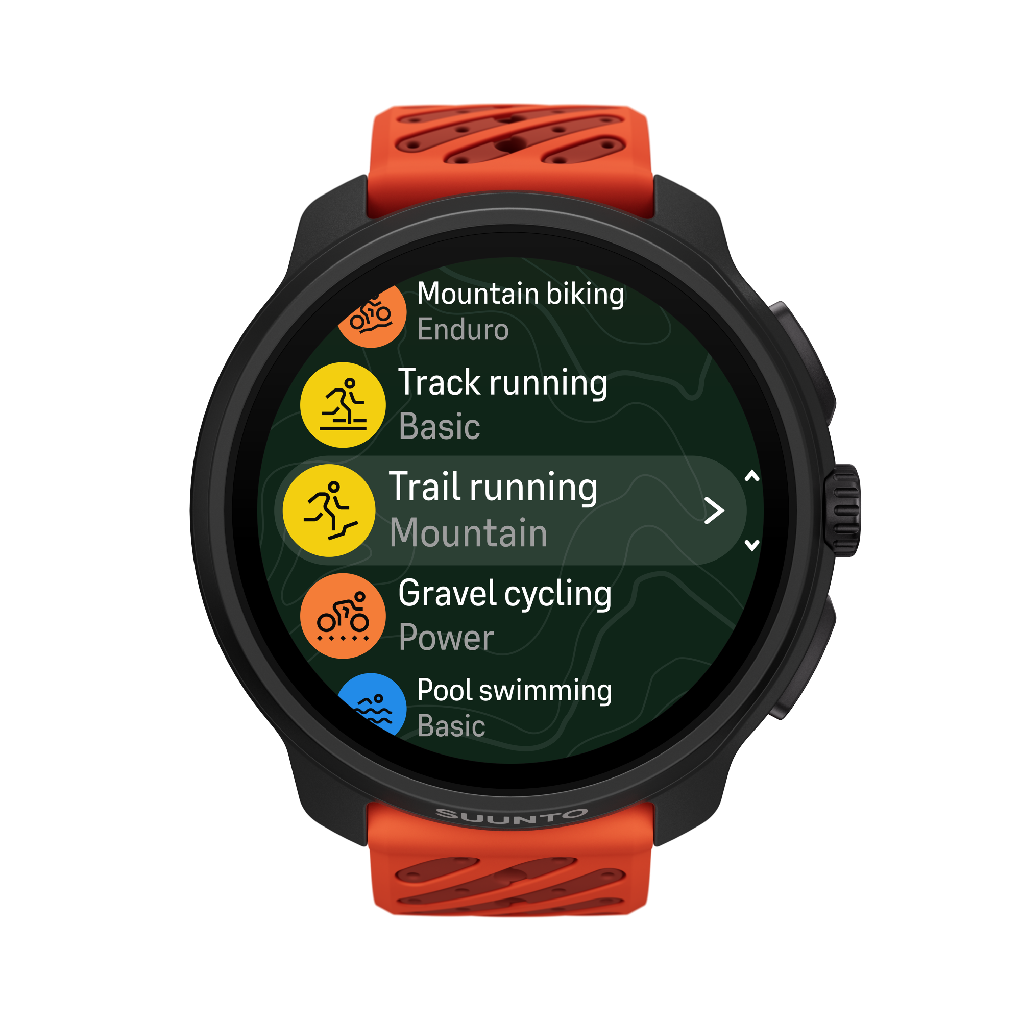 Suunto Race 2 Stainless Steel Coral Orange  04