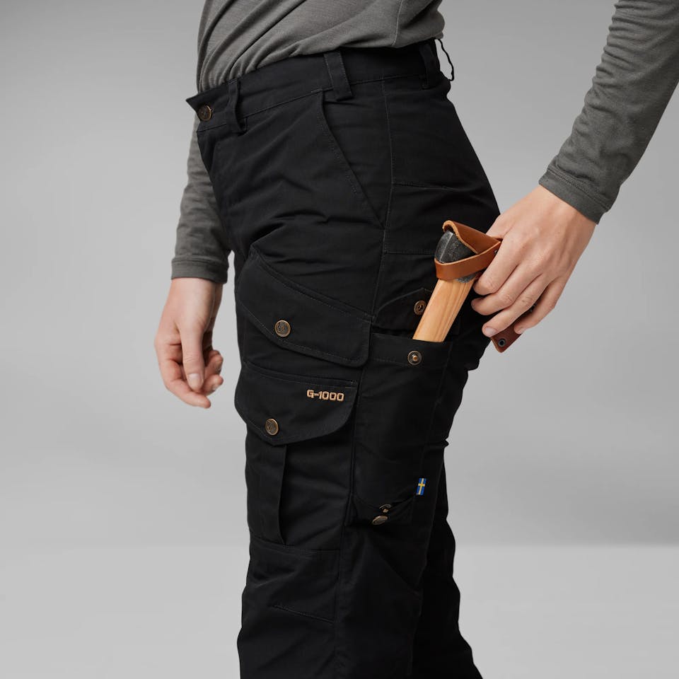 Fjällräven Women's Vidda Pro Trousers Harmaa / Musta 13