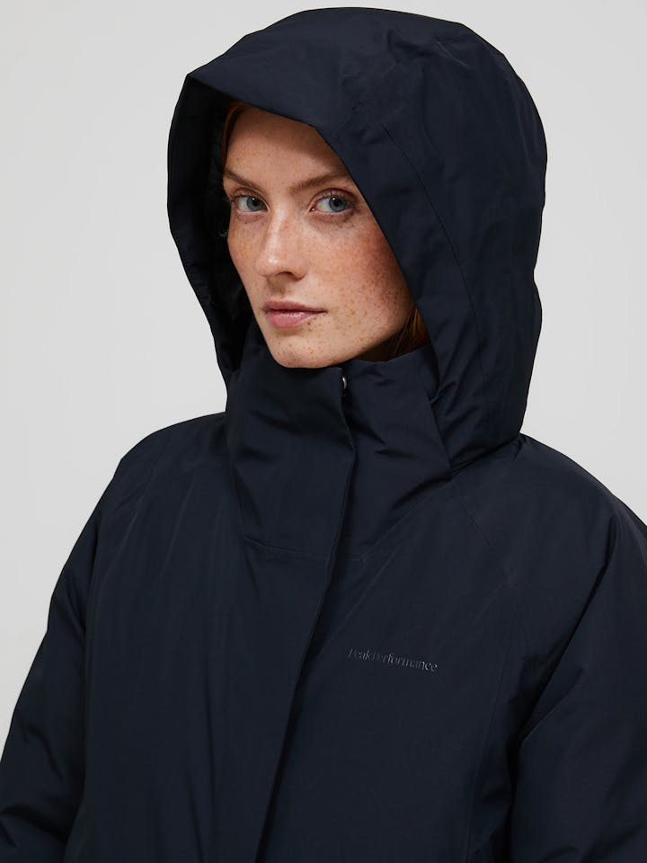 Peak Performance Women's Treeline HIPE Down Shell Parka Black 03