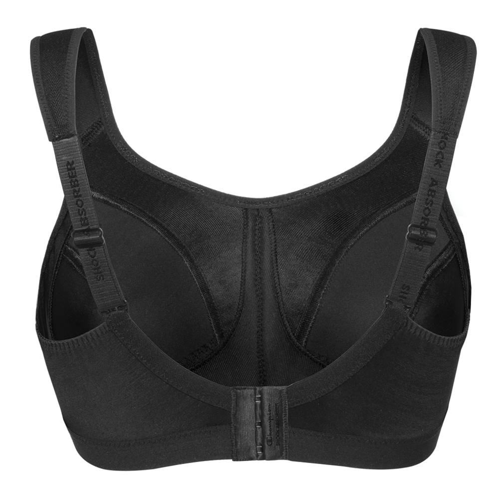Shock Absorber D+ Max Support Sports Bra E-Cup Musta 04