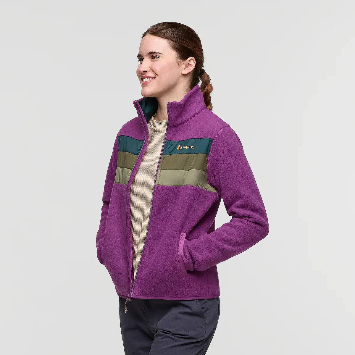 Cotopaxi Women's Teca Fleece Jacket Lila 03