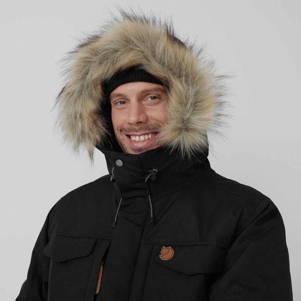 Fjällräven Men's Nuuk Parka - Miesten parkatakki Musta 08
