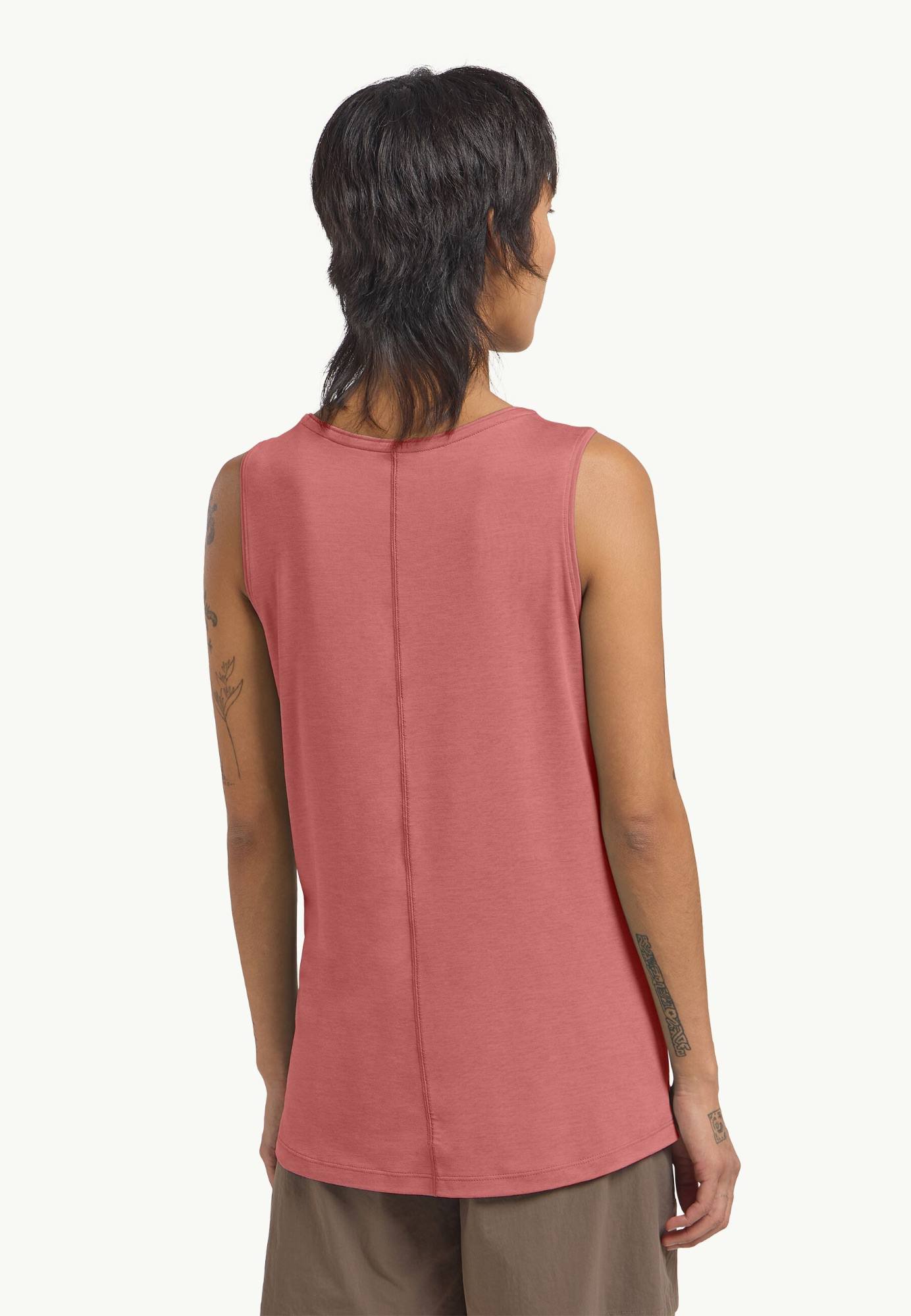 Jack Wolfskin Women's Travel Top Mineral red heather 02