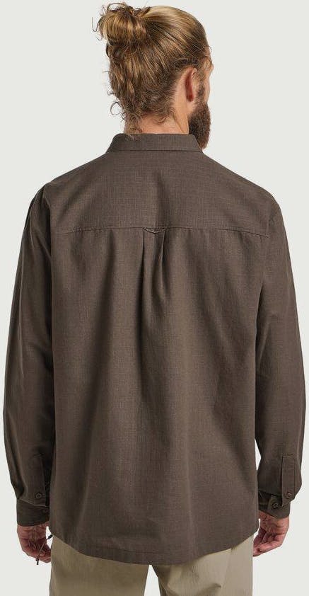 Jack Wolfskin Men's Tarango LS Shirt Cold Coffee 02