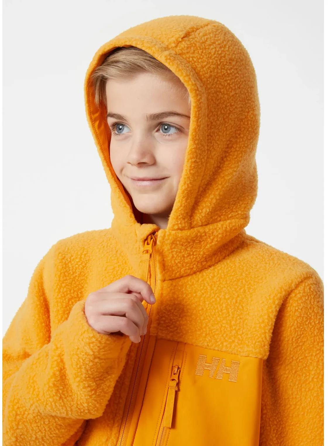 Helly Hansen Jr Champ Pile Jacket Keltainen 06