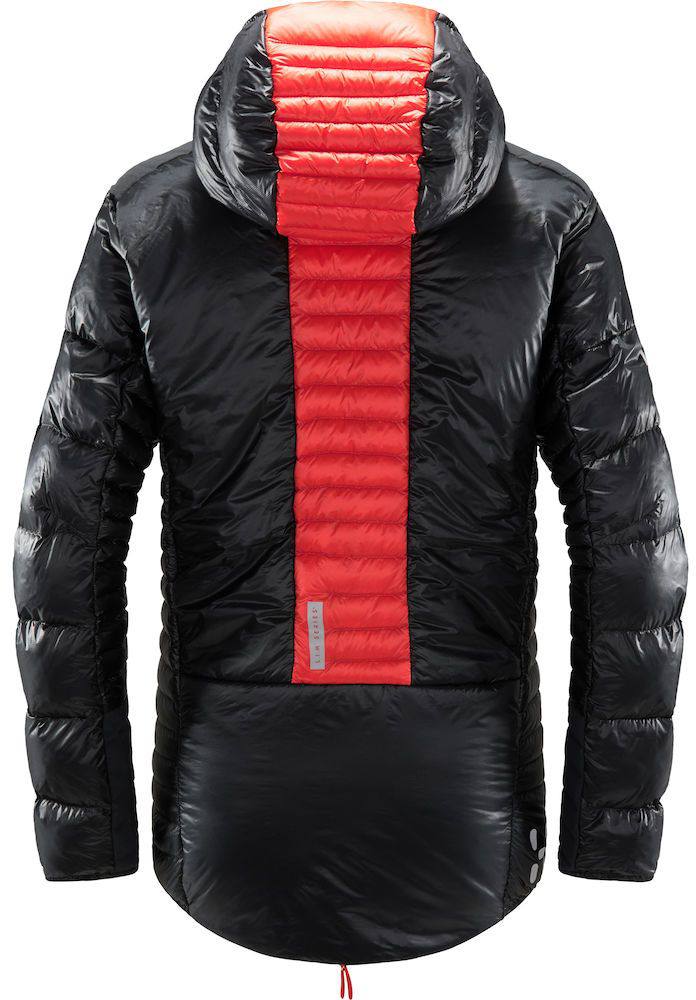 Haglöfs Women's L.I.M ZT Down Jacket - Naisten untuvatakki Musta / Punainen 11