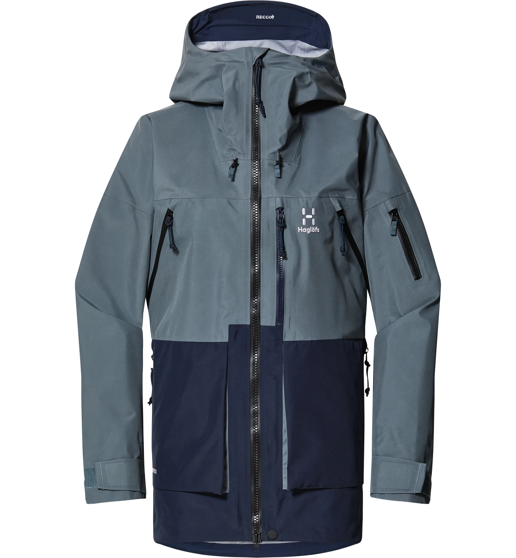 Haglöfs Women's Vassi GTX Jacket Steel blue/Tarn blue 06