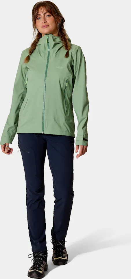 Rab Women's Firewall Light Jacket Dark Fig Green 03