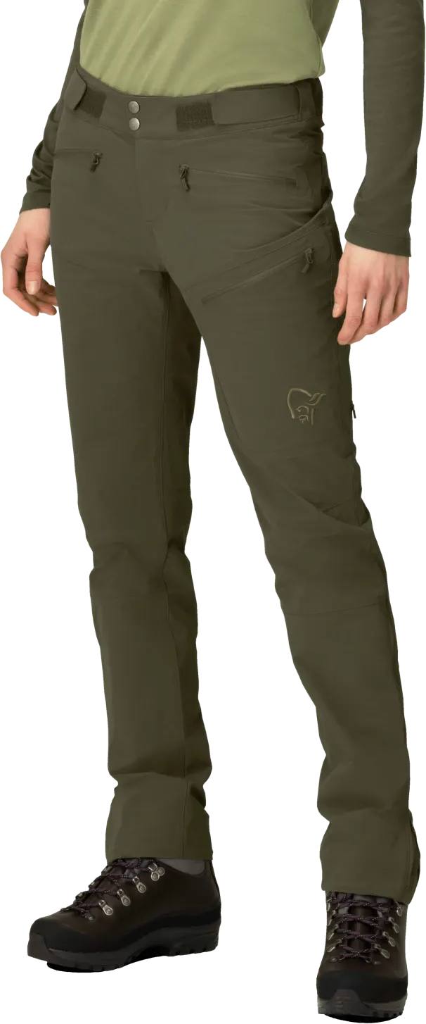 Norrøna Women's Flex¹ Lightweight Pant Oliivi 02
