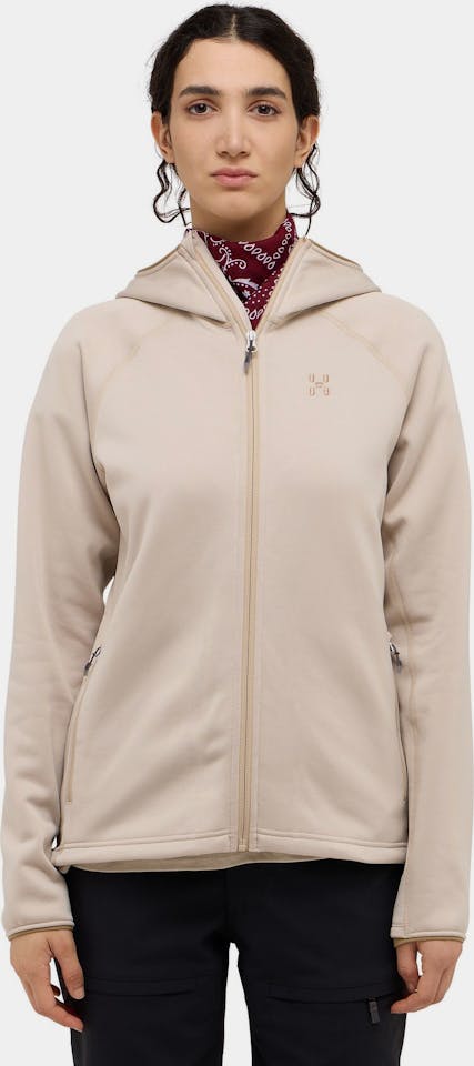 Haglöfs Women's Magma Mid Hood Chalk 03
