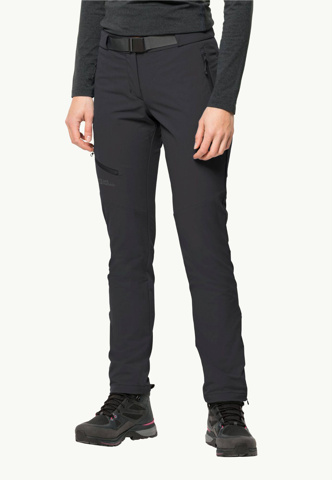 Jack Wolfskin Women's Holdsteig Pant Long Musta 03