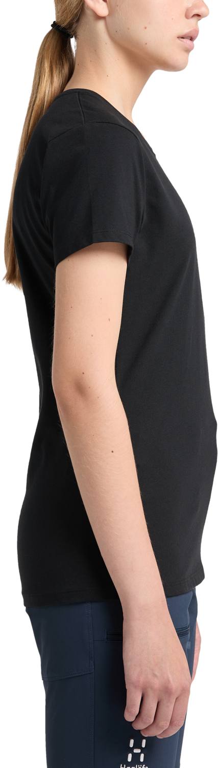 Haglöfs Women's Outsider By Nature Tee Musta 04