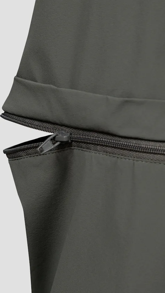 Halti Men's Pallas Cool Stretch Zipoff Pant Grey 02