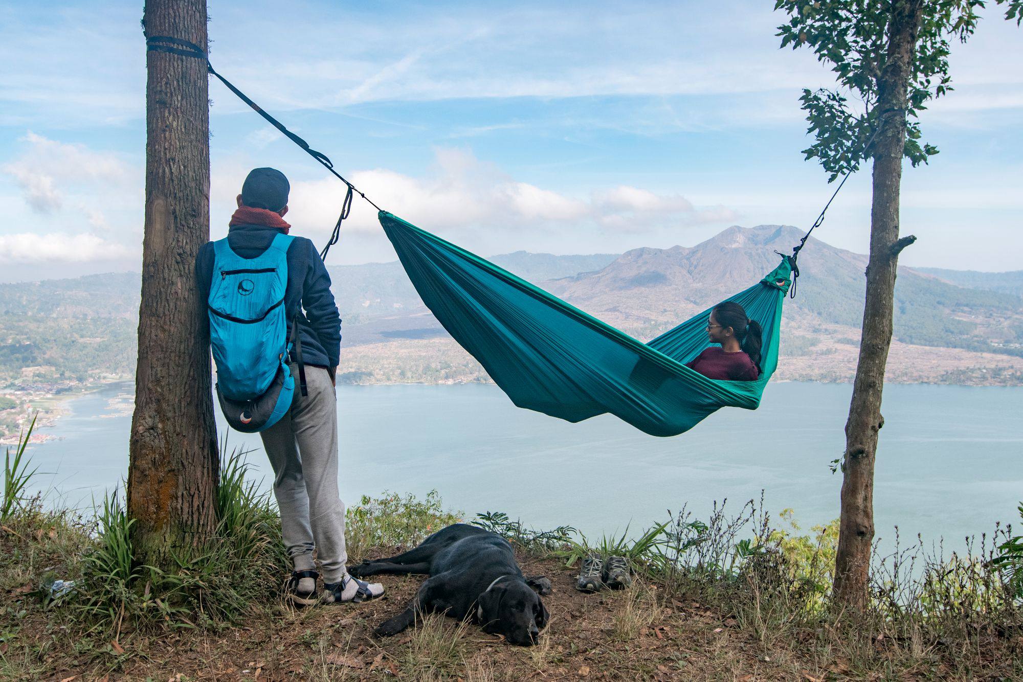 Ticket To The Moon Original Hammock + Moon-Strap Musta 22