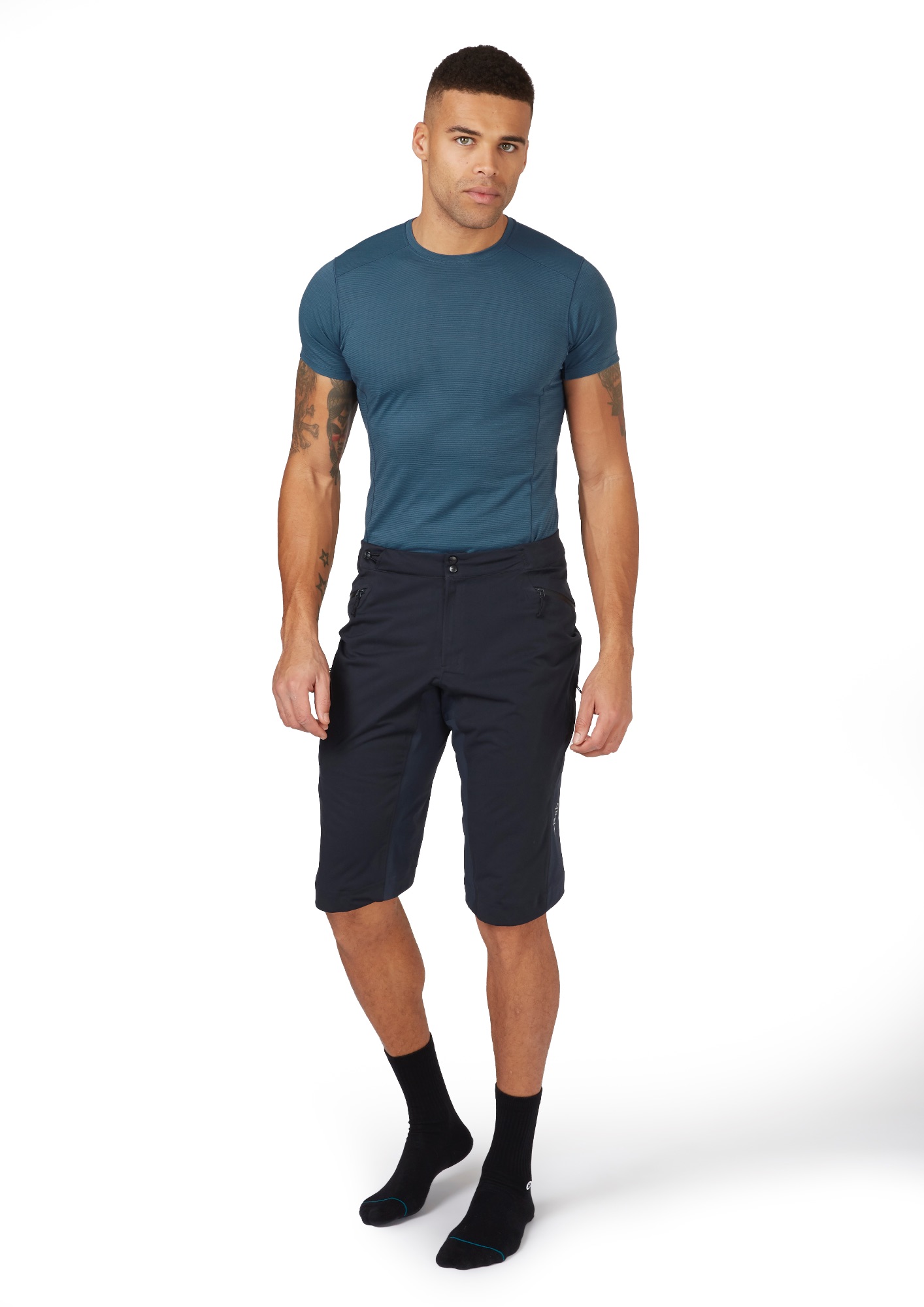 Rab Men's Cinder Kinetic Shorts Beluga 12