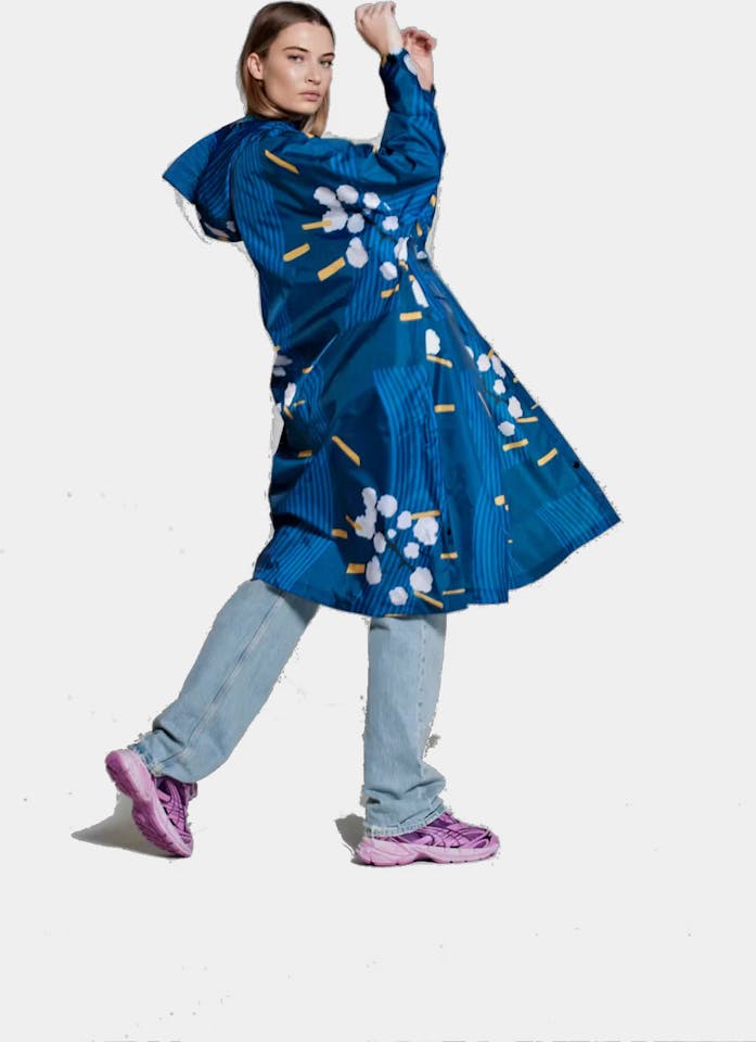 Rainkiss Poncho Japanese Blossom  01