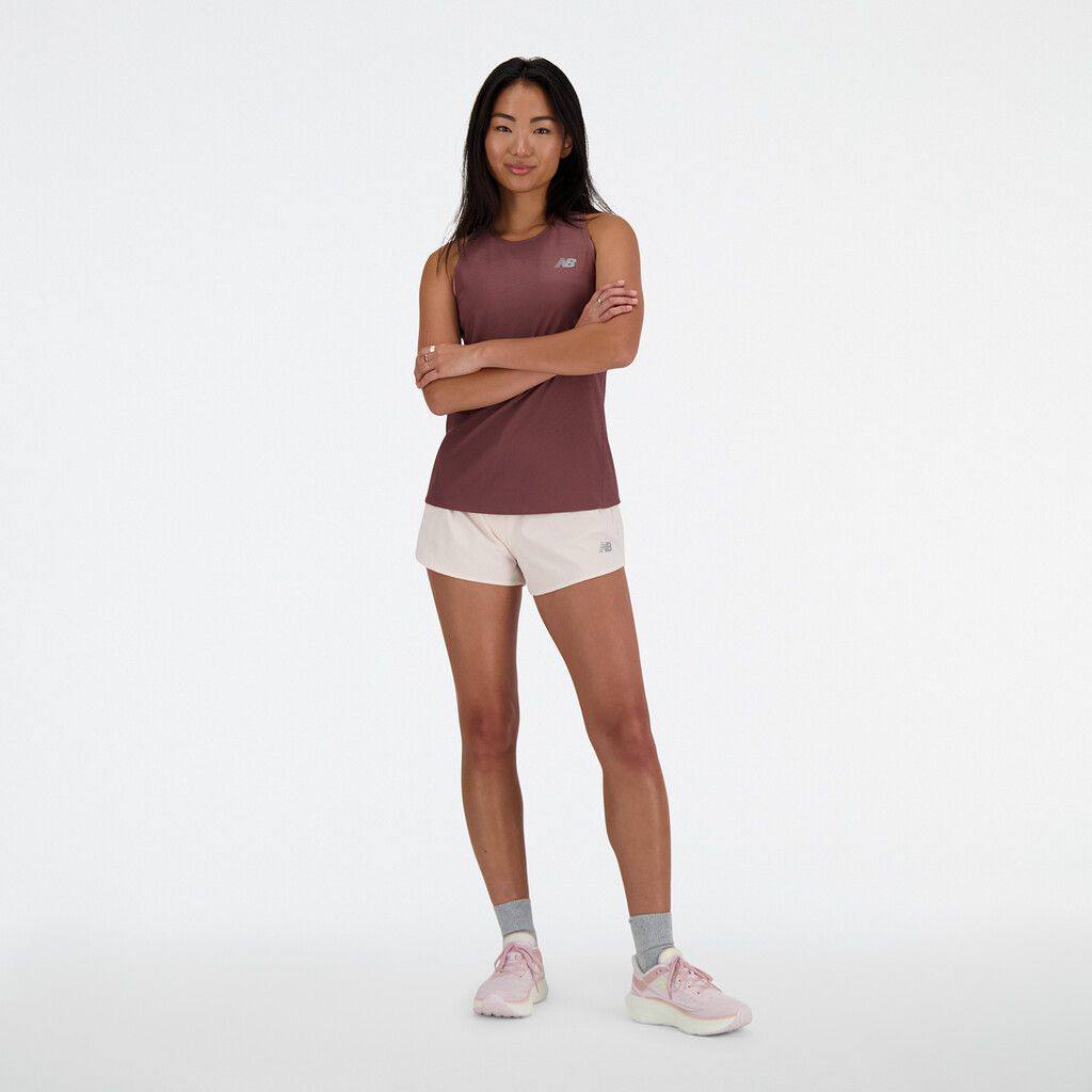 New Balance Women's Jaquard Tank Licorice(Lakritsi) 04