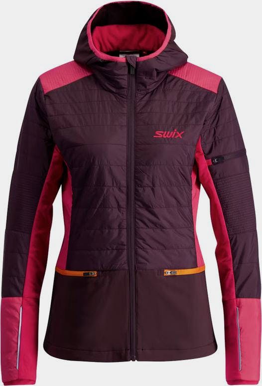 Swix Women's Horizon Jacket Aubergine 01