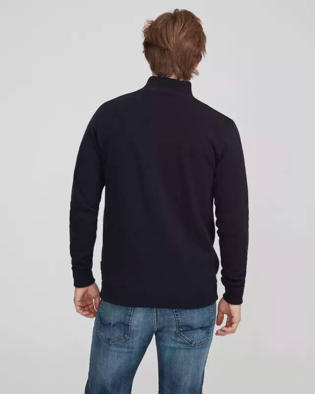 Holebrook Stellan T-neck Windproof Navy 02