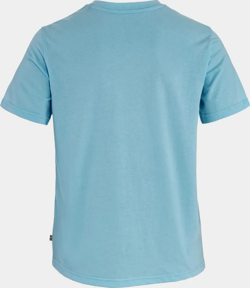 Fjällräven Women's Logo Tee Breeze Blue 02