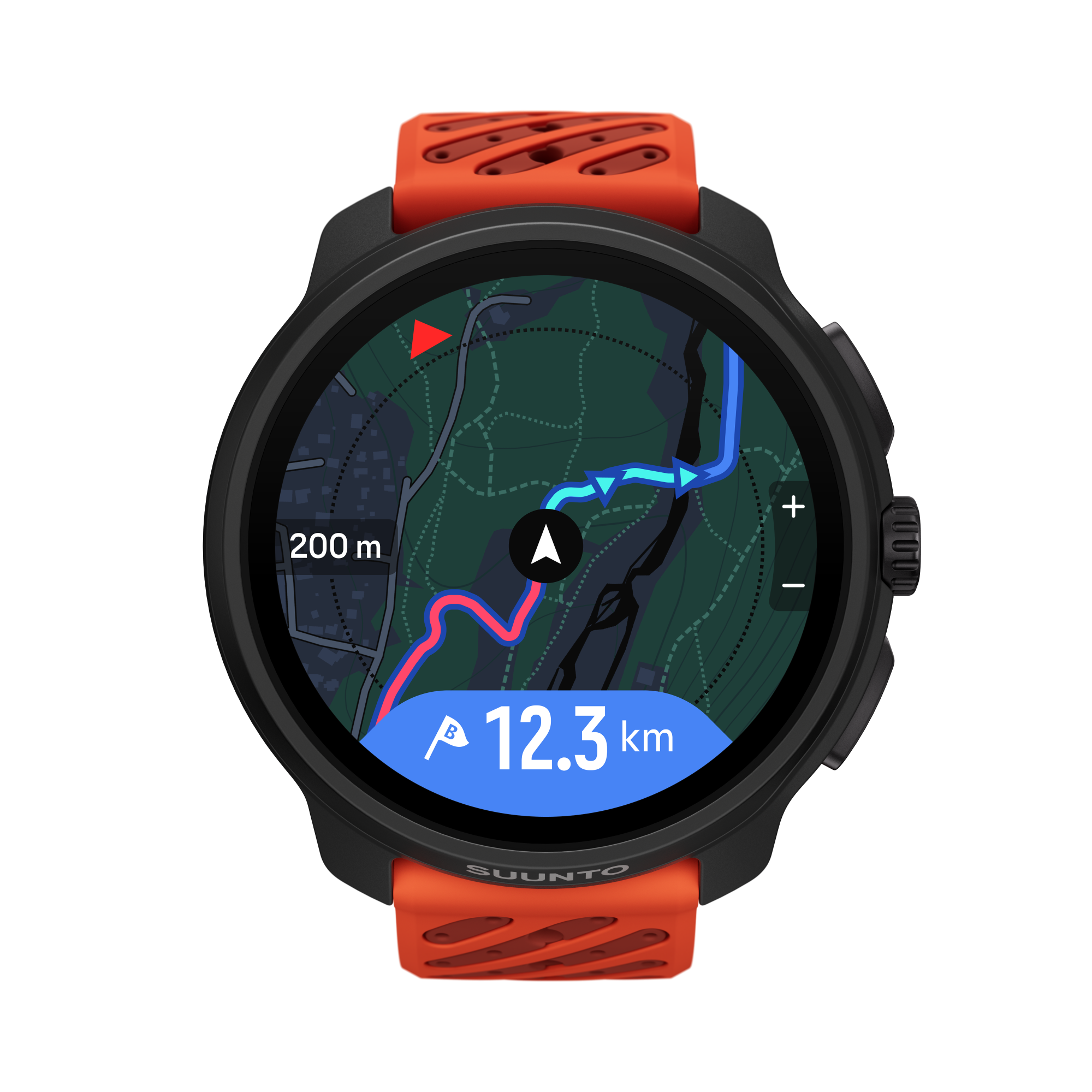 Suunto Race 2 Stainless Steel Coral Orange  07