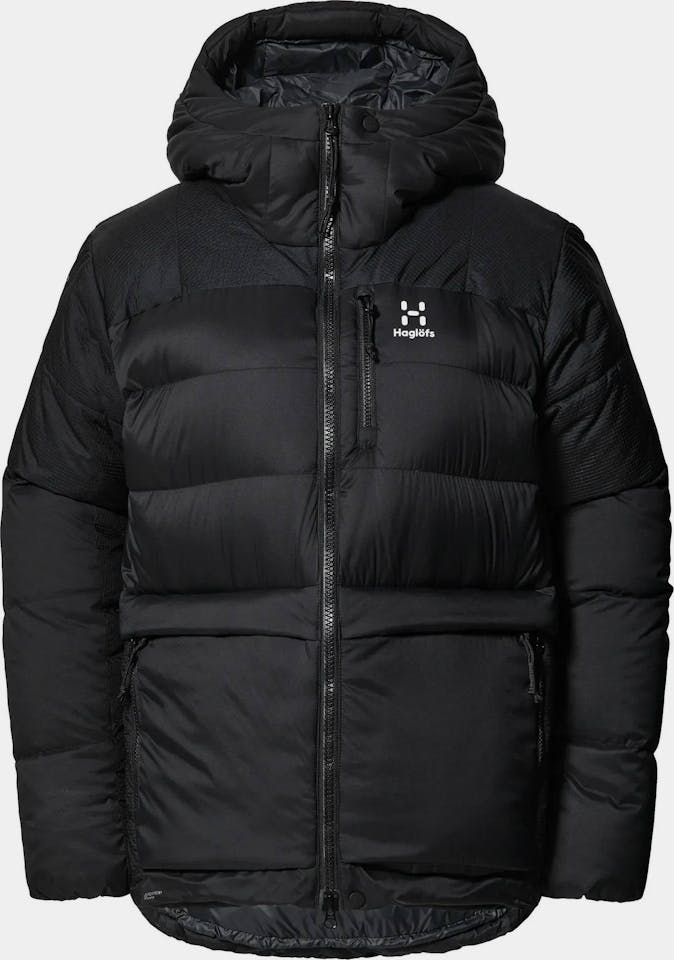Haglöfs Women's Riksgräns Down 850 Hood Black 01