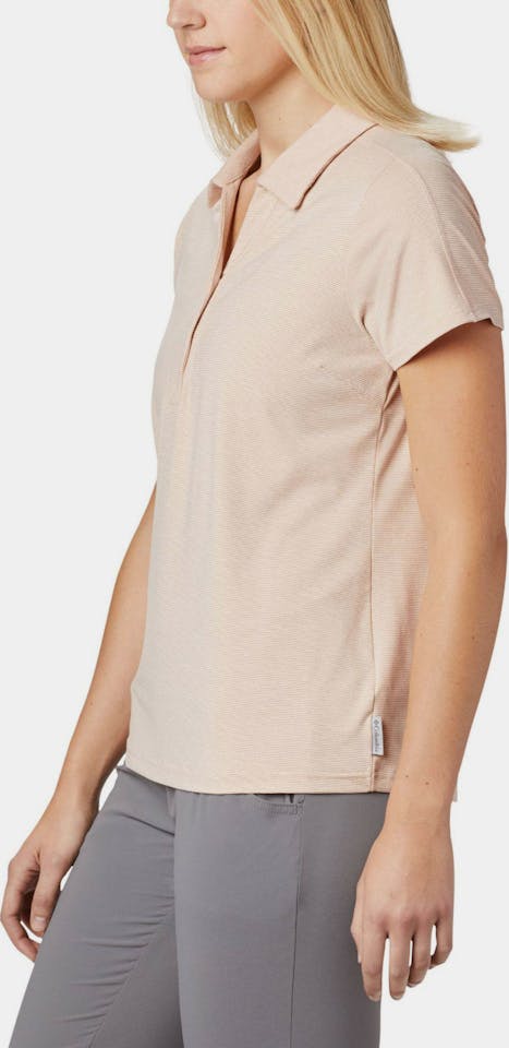 Columbia Women's Firwood Camp II Polo Peach 02