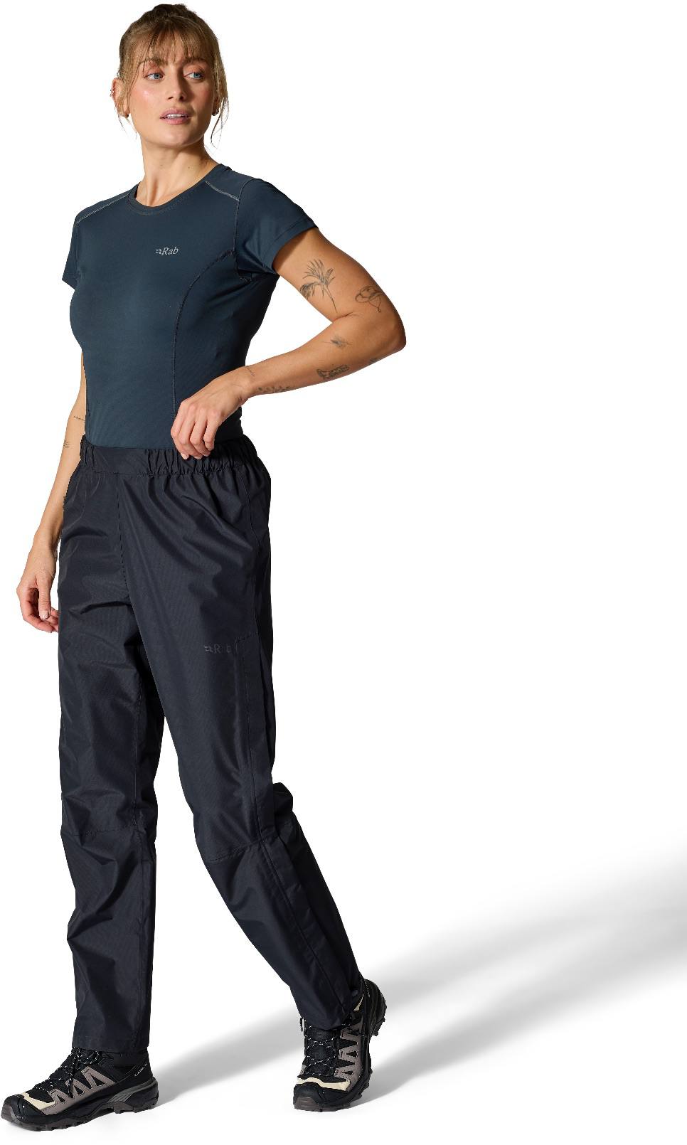 Rab Women's Downpour Pant Musta 04