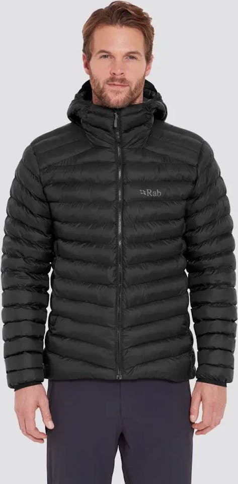 Rab Men's Cirrus Alpine - Miesten kevyttoppatakki Musta 02