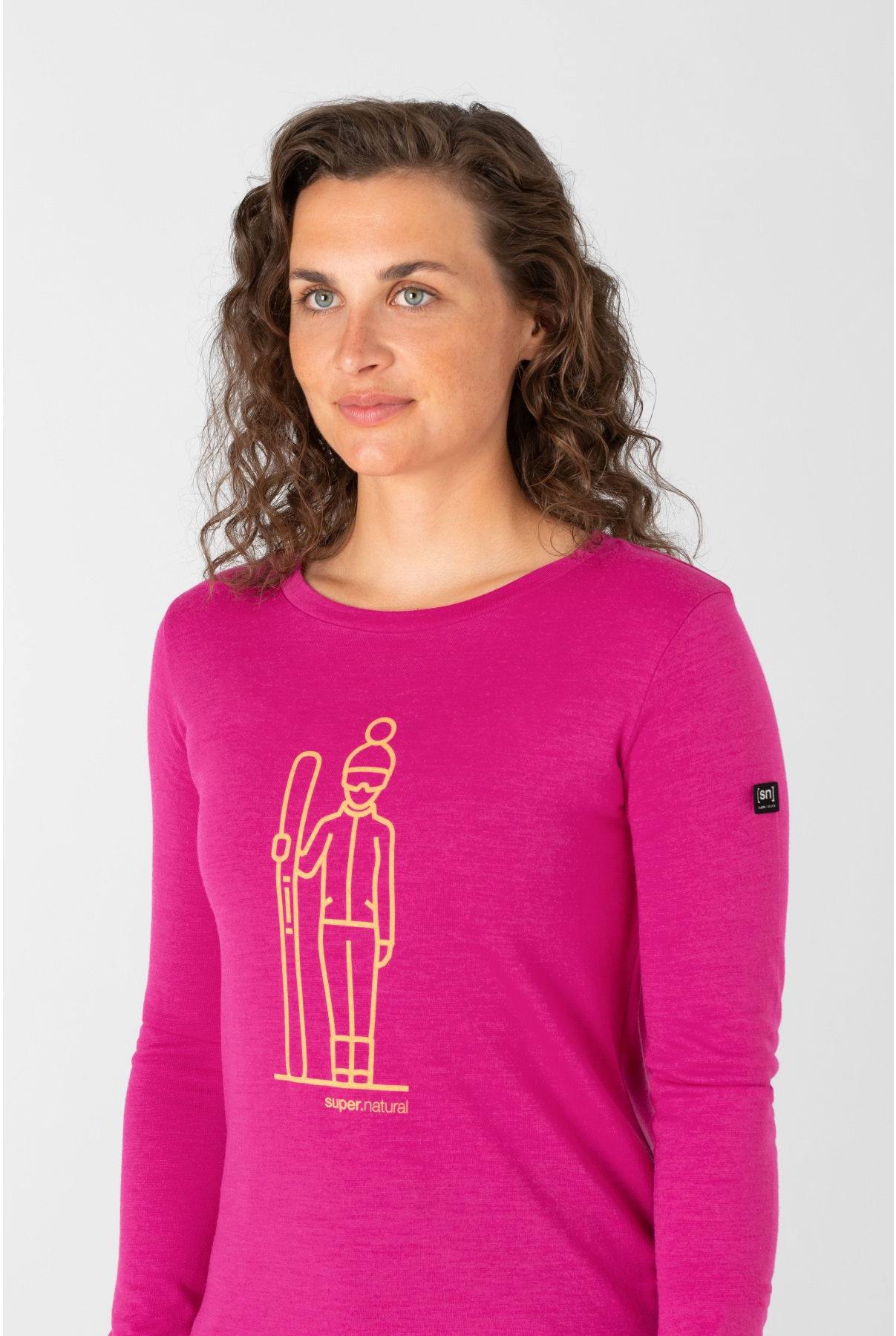 Supernatural Women's Skianto LS Fuchsia 03