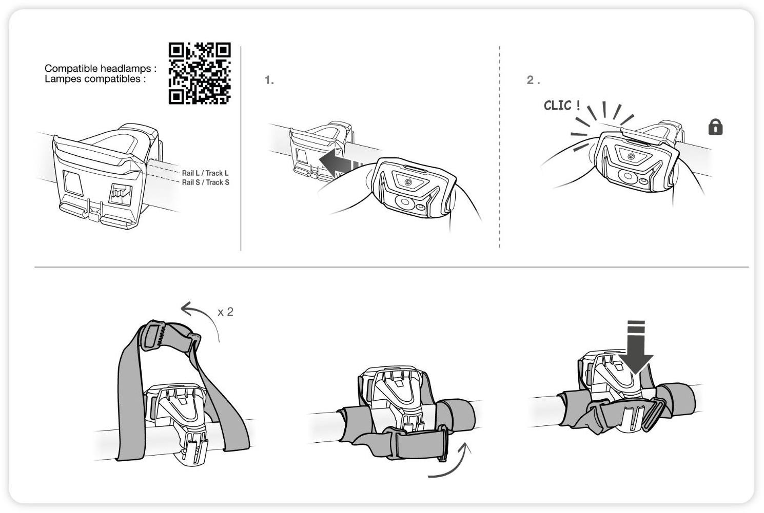 Petzl Bike Adapter Plate 2  05