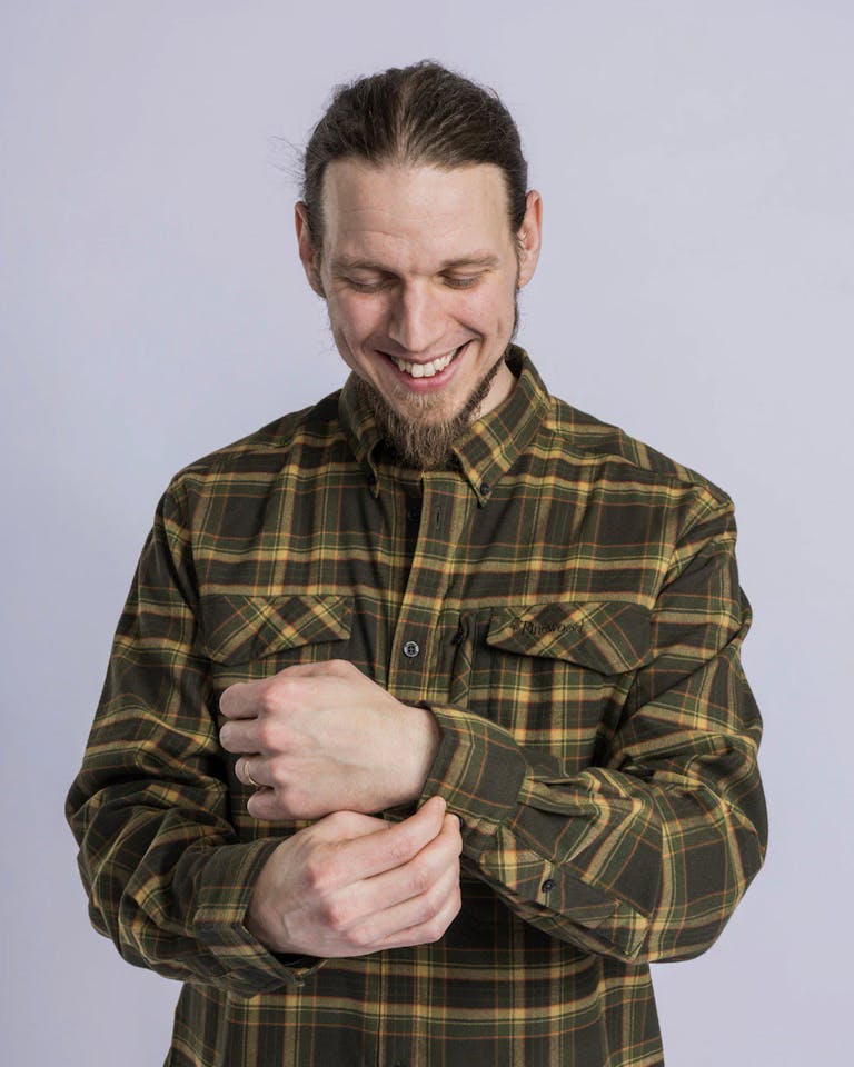 Pinewood Men's Abisko Hiking Shirt Vihreä 05