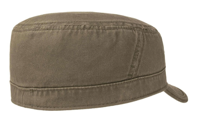 Stetson Army Cap Cotton Musta 04