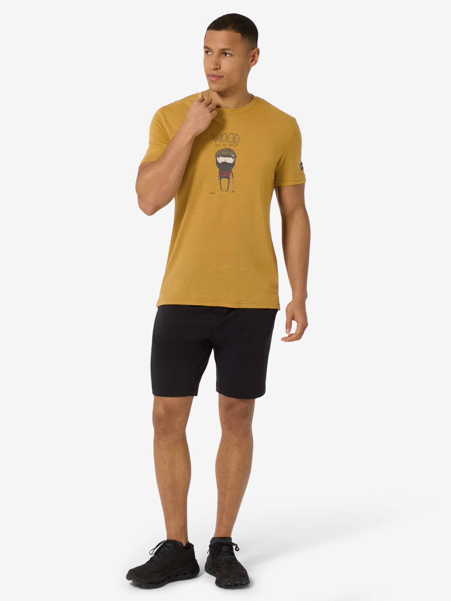 Supernatural Men's Wood Crafti Tee Tobacco 04