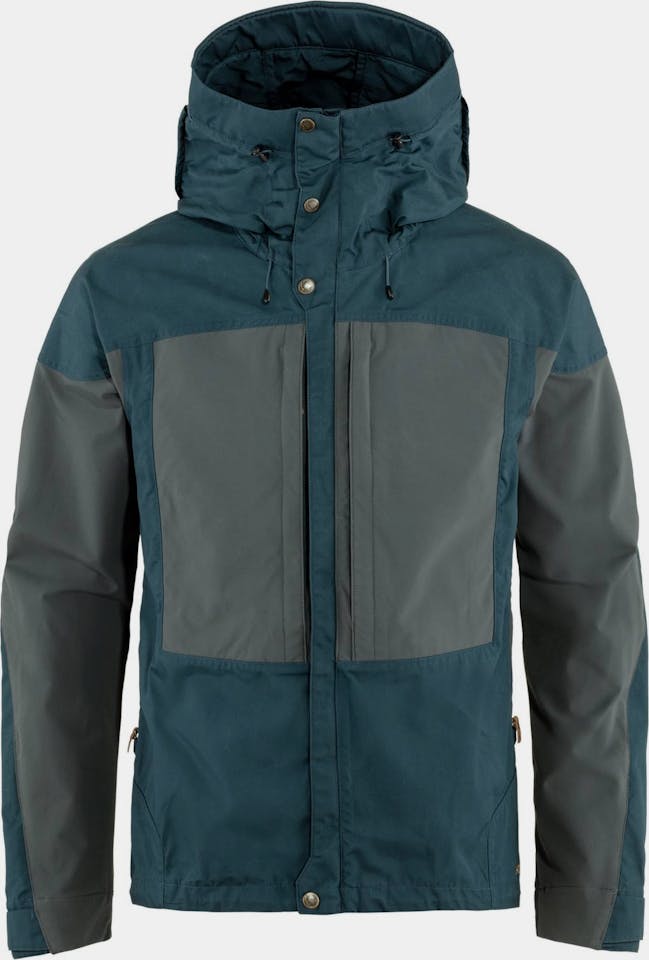 Fjällräven Men's Keb Jacket Mountain Blue / Basalt 01