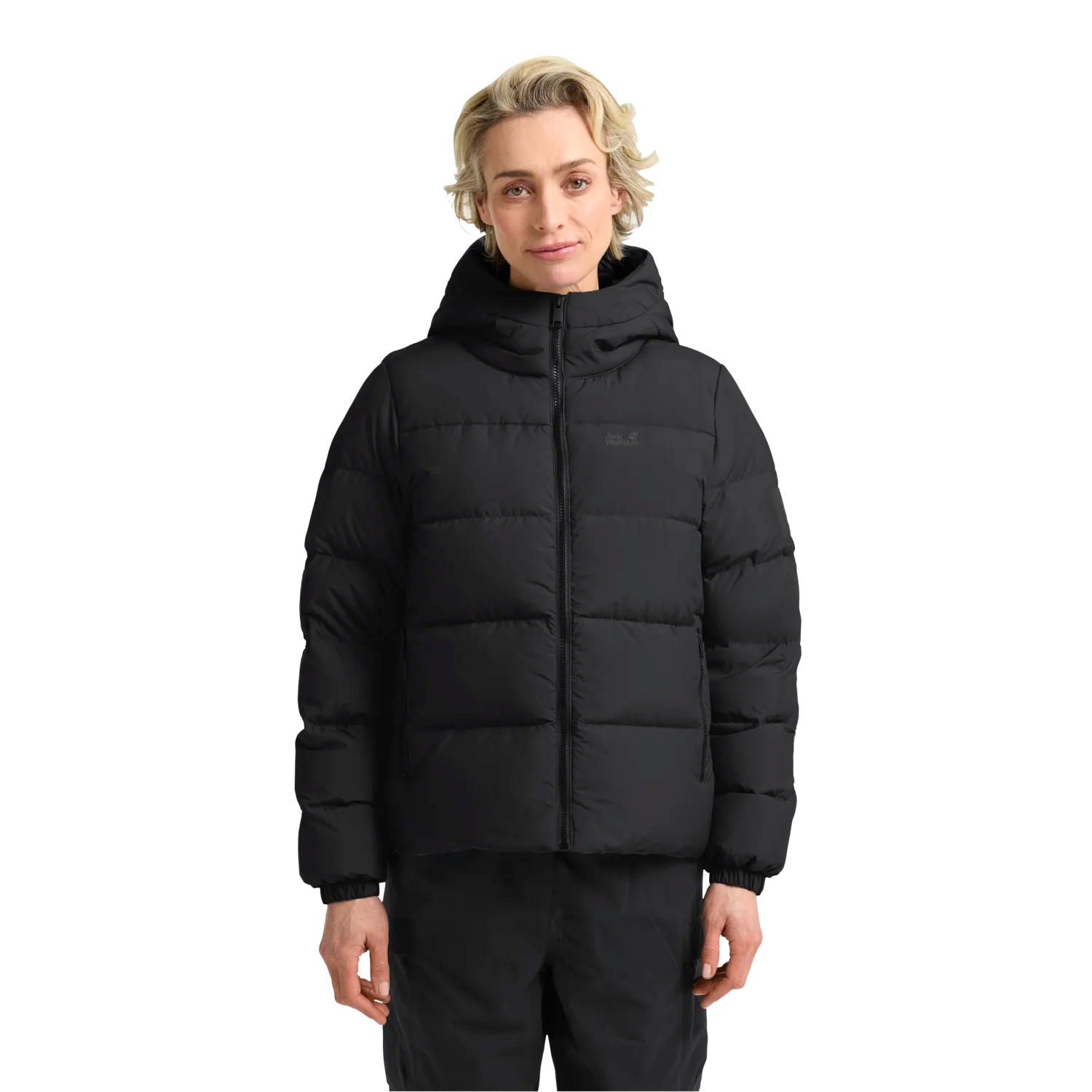 Jack Wolfskin Women's Frozen Palace Jacket - Naisten untuvatakki Musta 02
